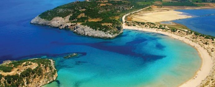 Plaja VOIDOKILIA, vestul Peloponesului - GRECIA.