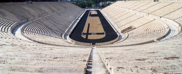 Stadionul KALLIMARMARO - Atena, Grecia.