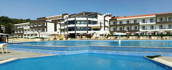 Hotel BLUE DREAM PALACE TRIPITI BEACH RESORT & SPA 5* - Thassos, Grecia. - Photo 1